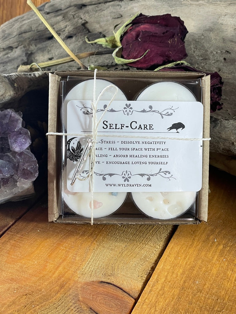 Self Care Tea Light Set