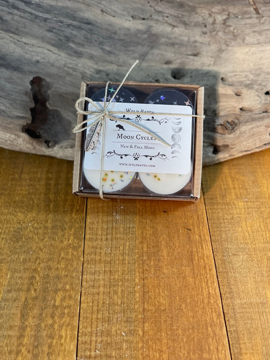 Moon Cycles Tea Light Set