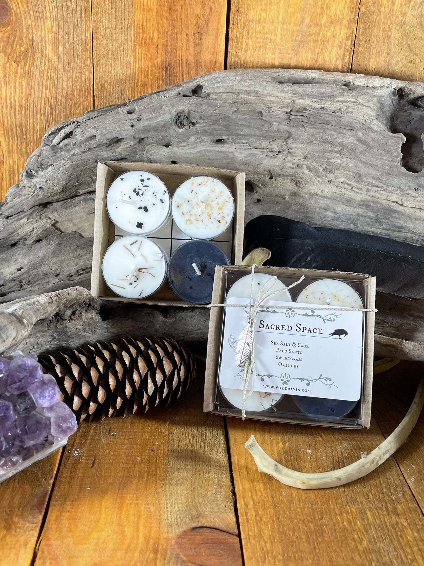 Sacred Space Tea Light Set