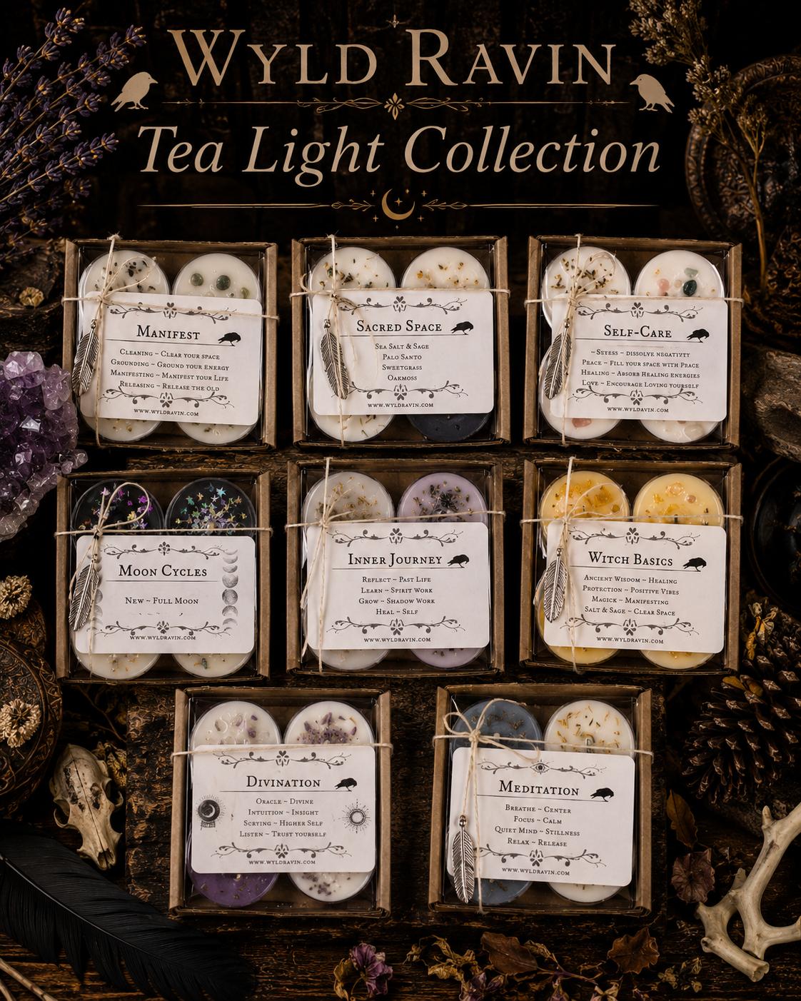 The Unseens Tea Light Set