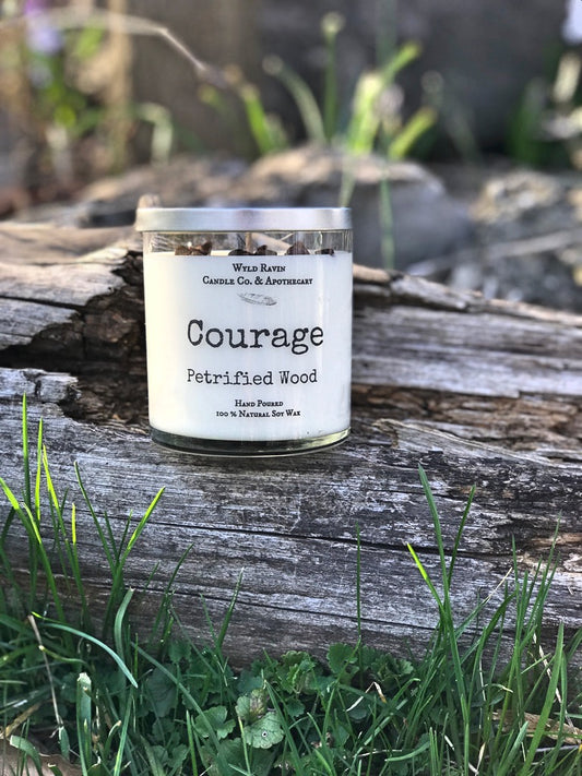 Courage - Crystal Candle Collection