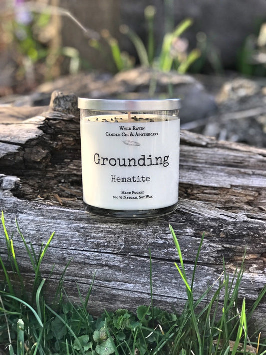 Grounding- Crystal Candle Collection