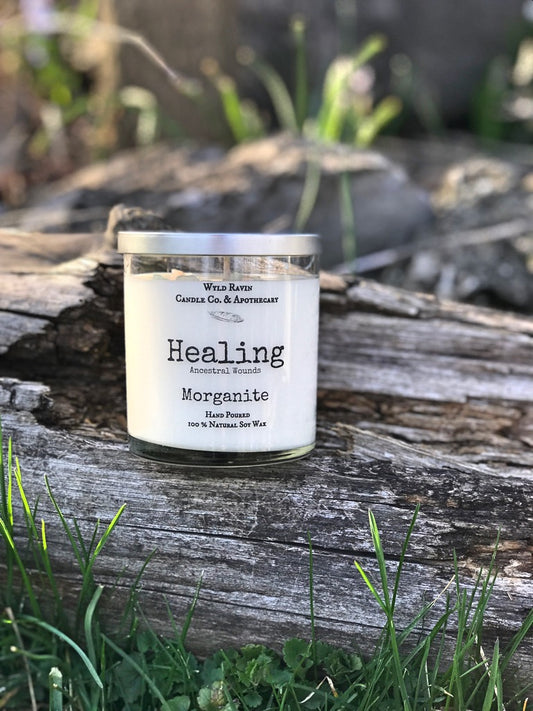 Healing- Crystal Candle Collection