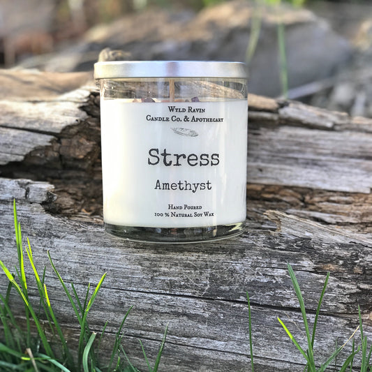 de-Stress - Crystal Candle Collection